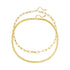 Chunky Chain Necklace Set Waterproof