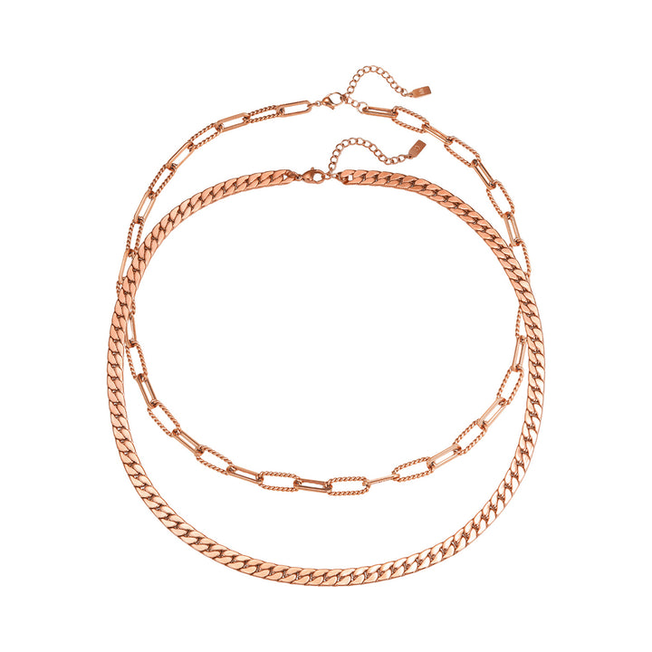 Chunky Chain Necklace Set Waterproof
