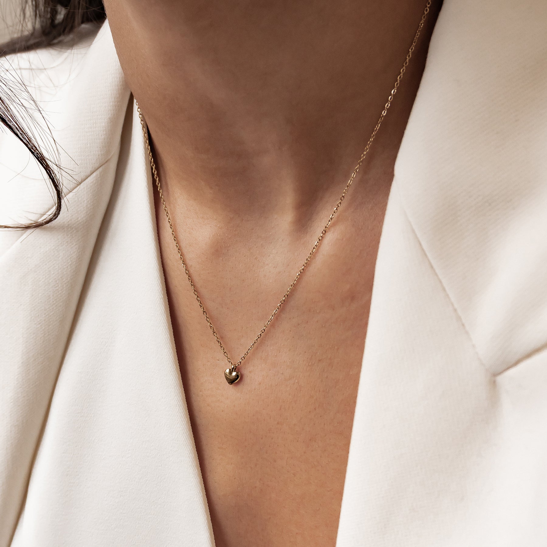 Ensemble Bijoux Cœur Épais Waterproof