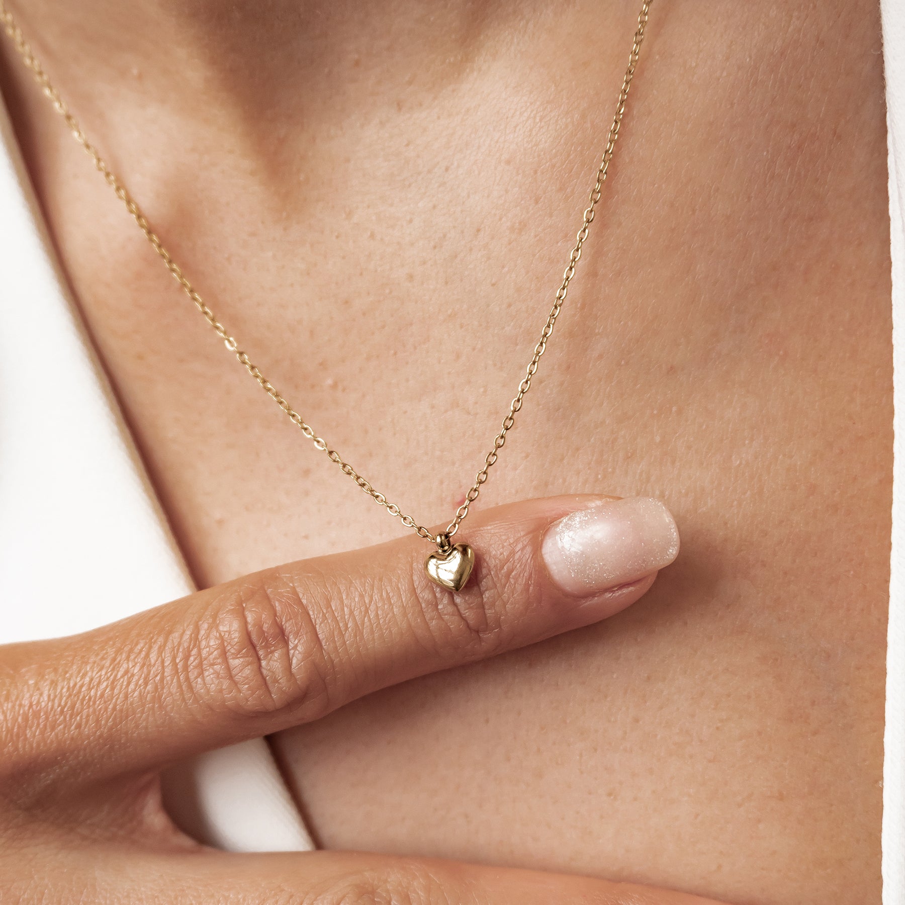 Ensemble Bijoux Cœur Épais Waterproof