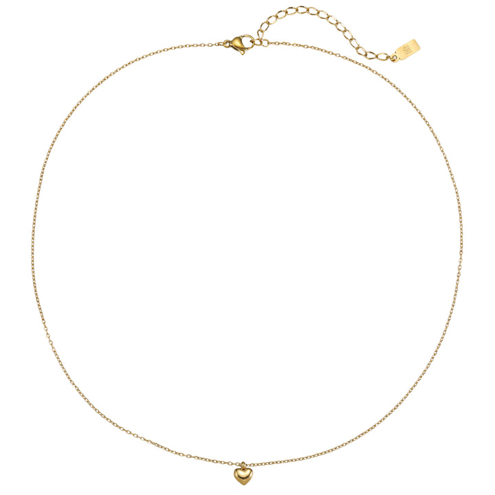 Collier Pendentif Cœur Épais Imperméable