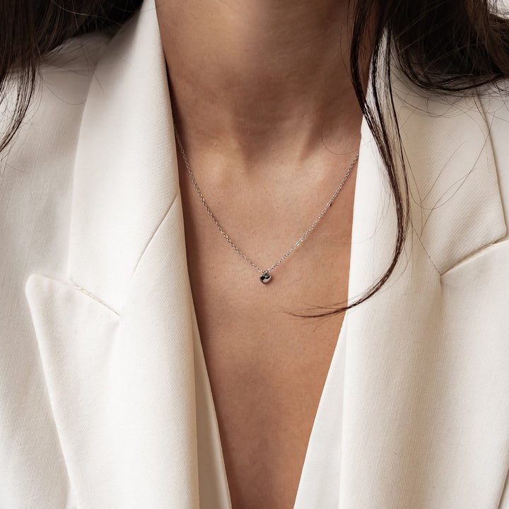 Collier Pendentif Cœur Épais Imperméable