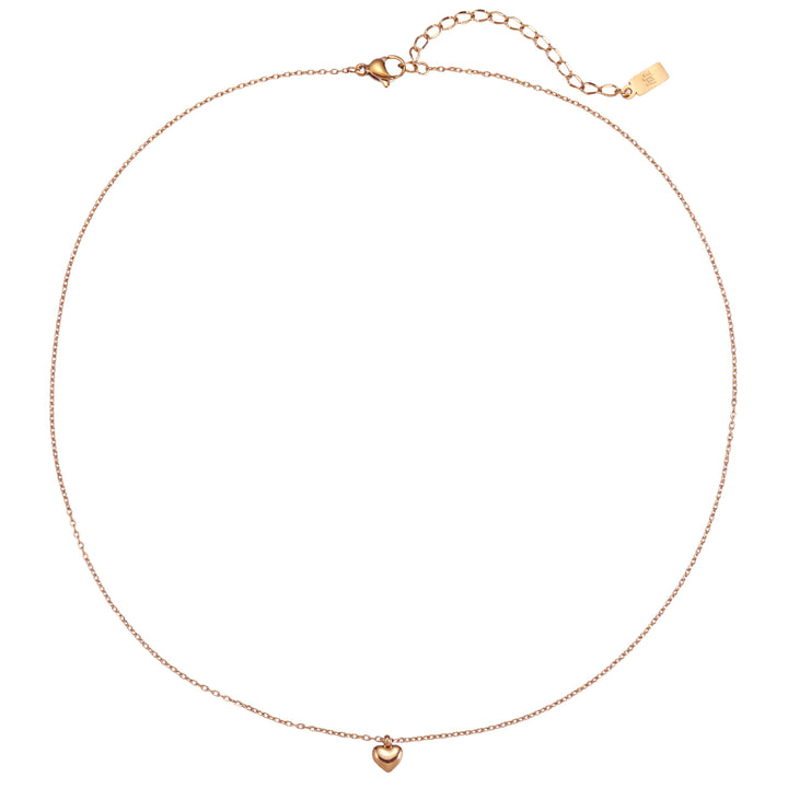 Collier Pendentif Cœur Épais Imperméable