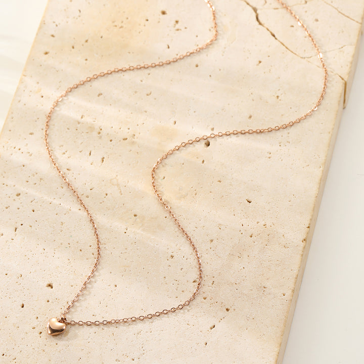 Collier Pendentif Cœur Épais Imperméable