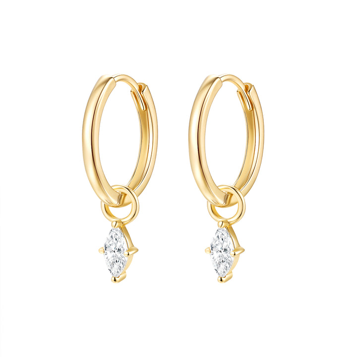 Aros Claridad Oro 14K