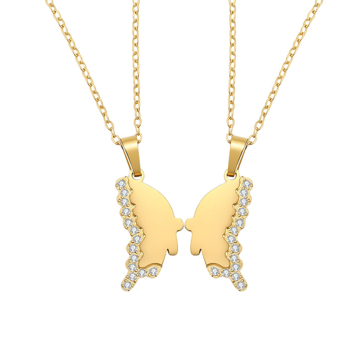 Set Colliers Amitié Papillon – Waterproof