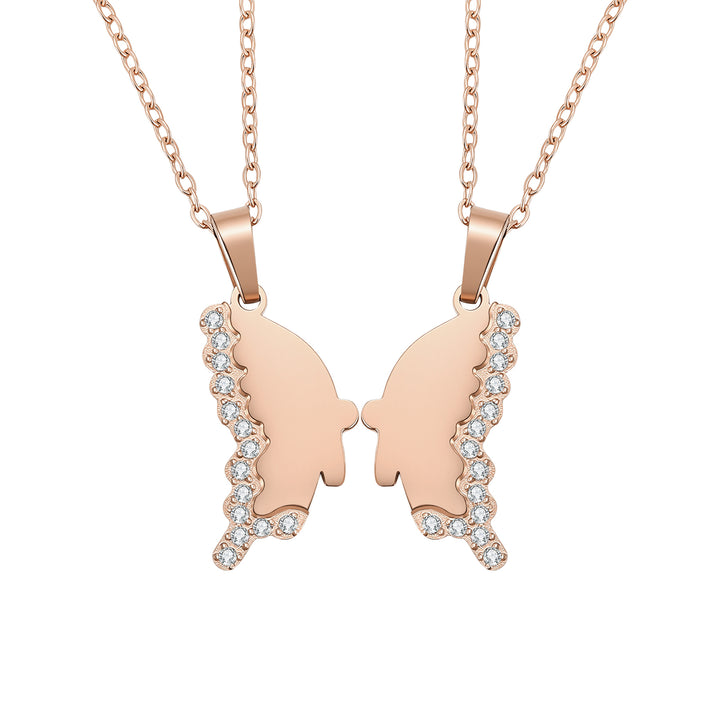 Set Colliers Amitié Papillon – Waterproof