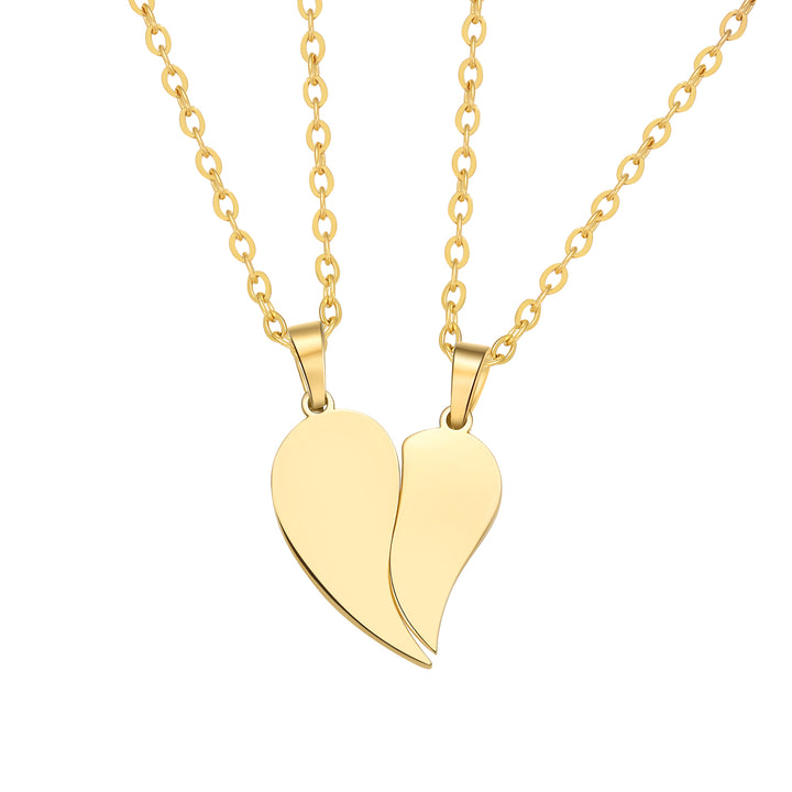 Connected Love Hearts Necklace Set Waterproof