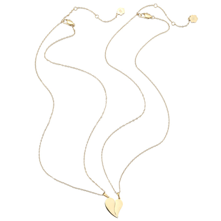 Connected Love Hearts Necklace Set Waterproof