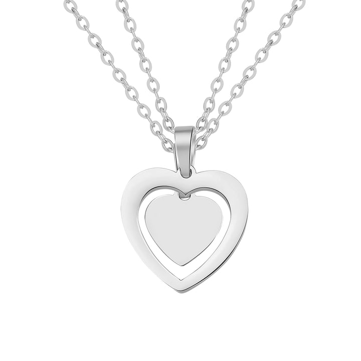 Collar Corazón Madre e Hija – Waterproof