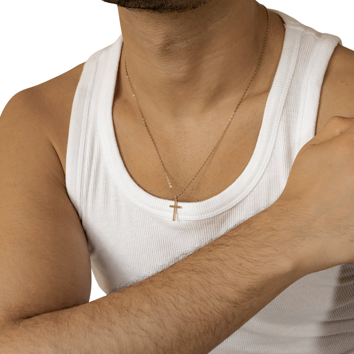 Collar con Colgante Cruz Waterproof 55-60cm
