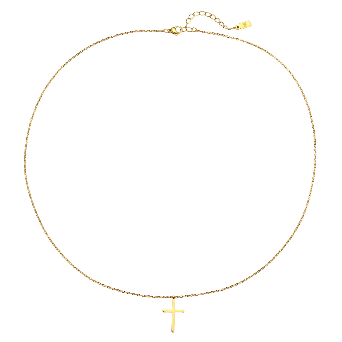 Cross Pendant Necklace Waterproof 55-60cm