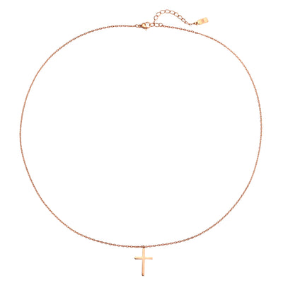 Cross Pendant Necklace Waterproof 55-60cm