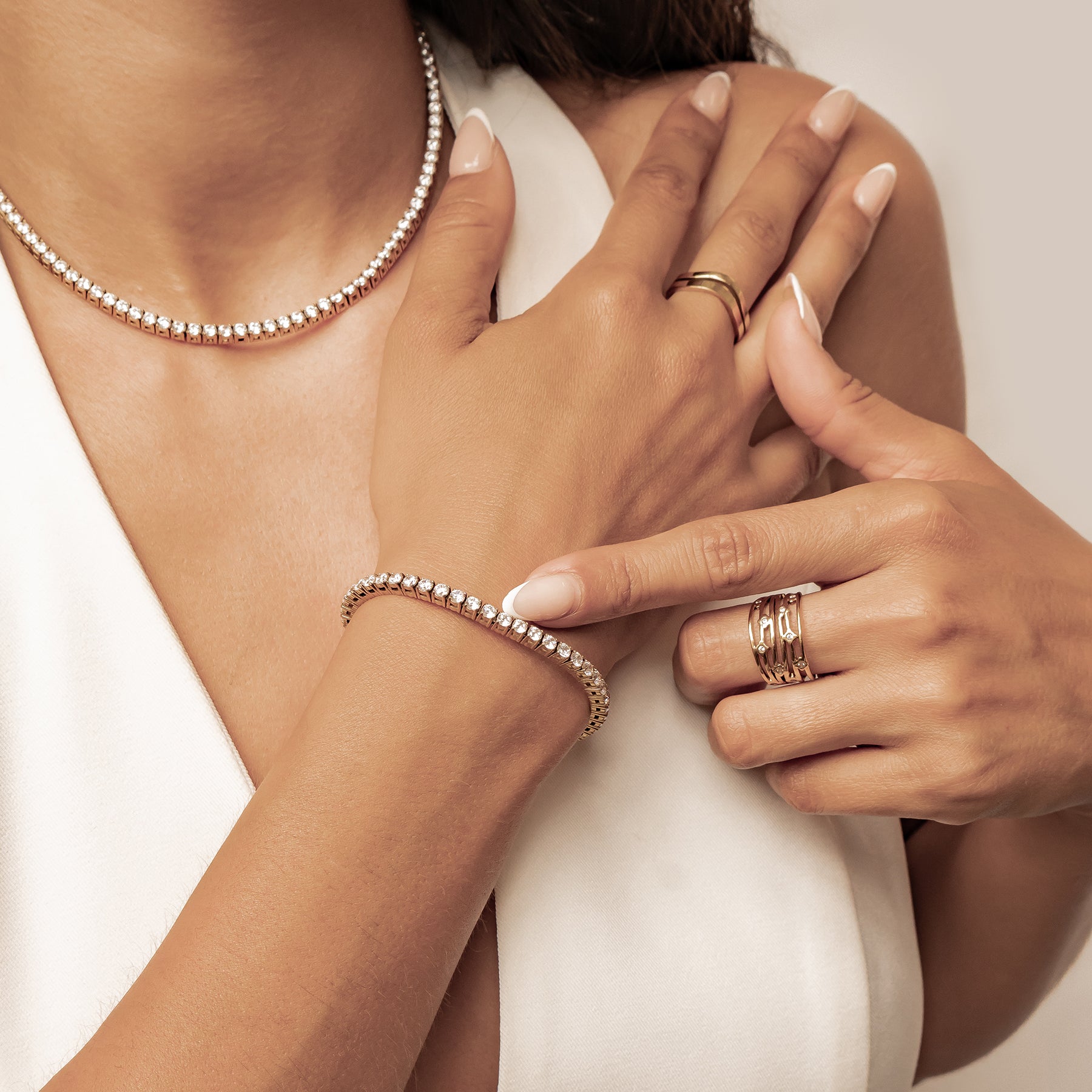 Pulsera Tennis Cristal – Waterproof