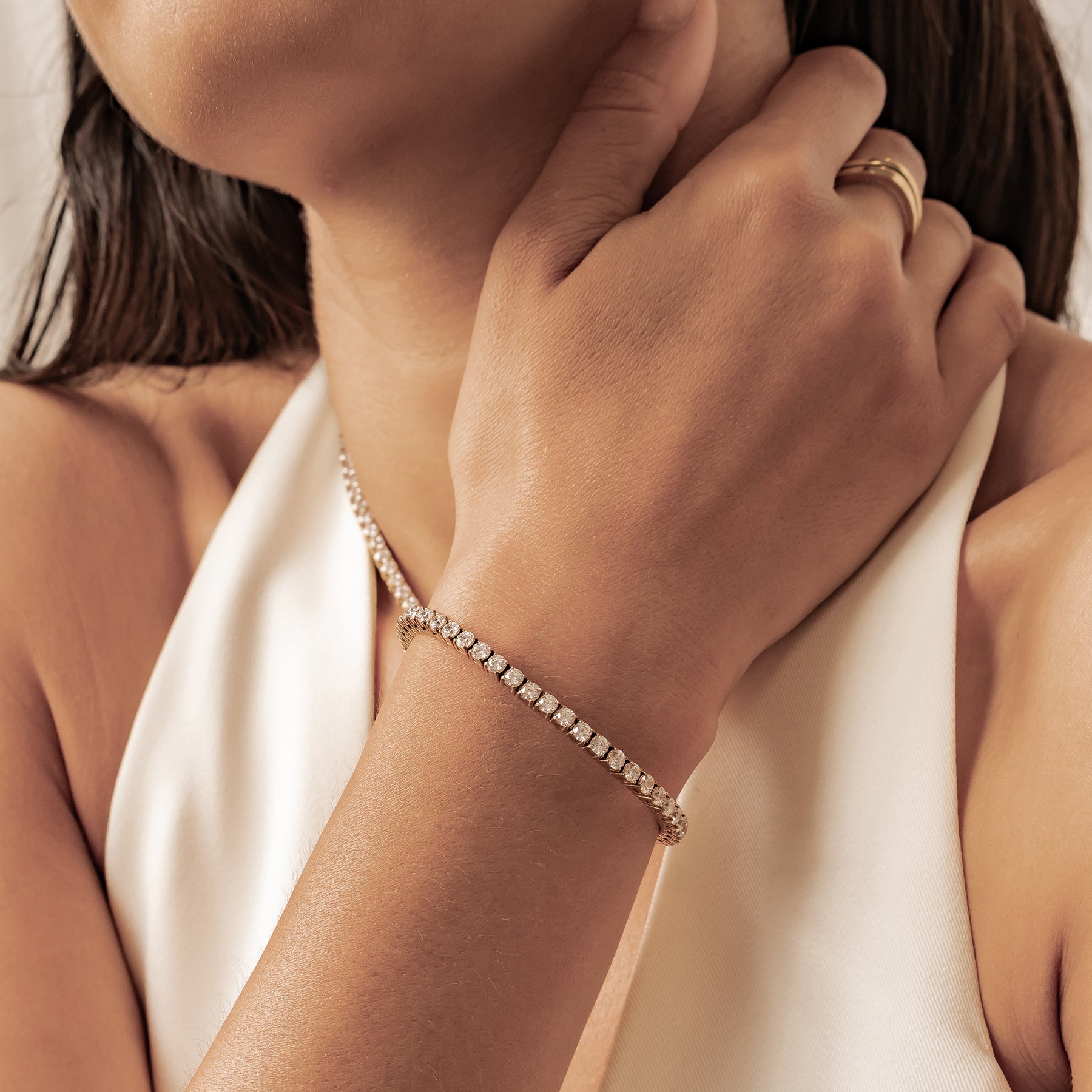 Pulsera Tennis Cristal – Waterproof