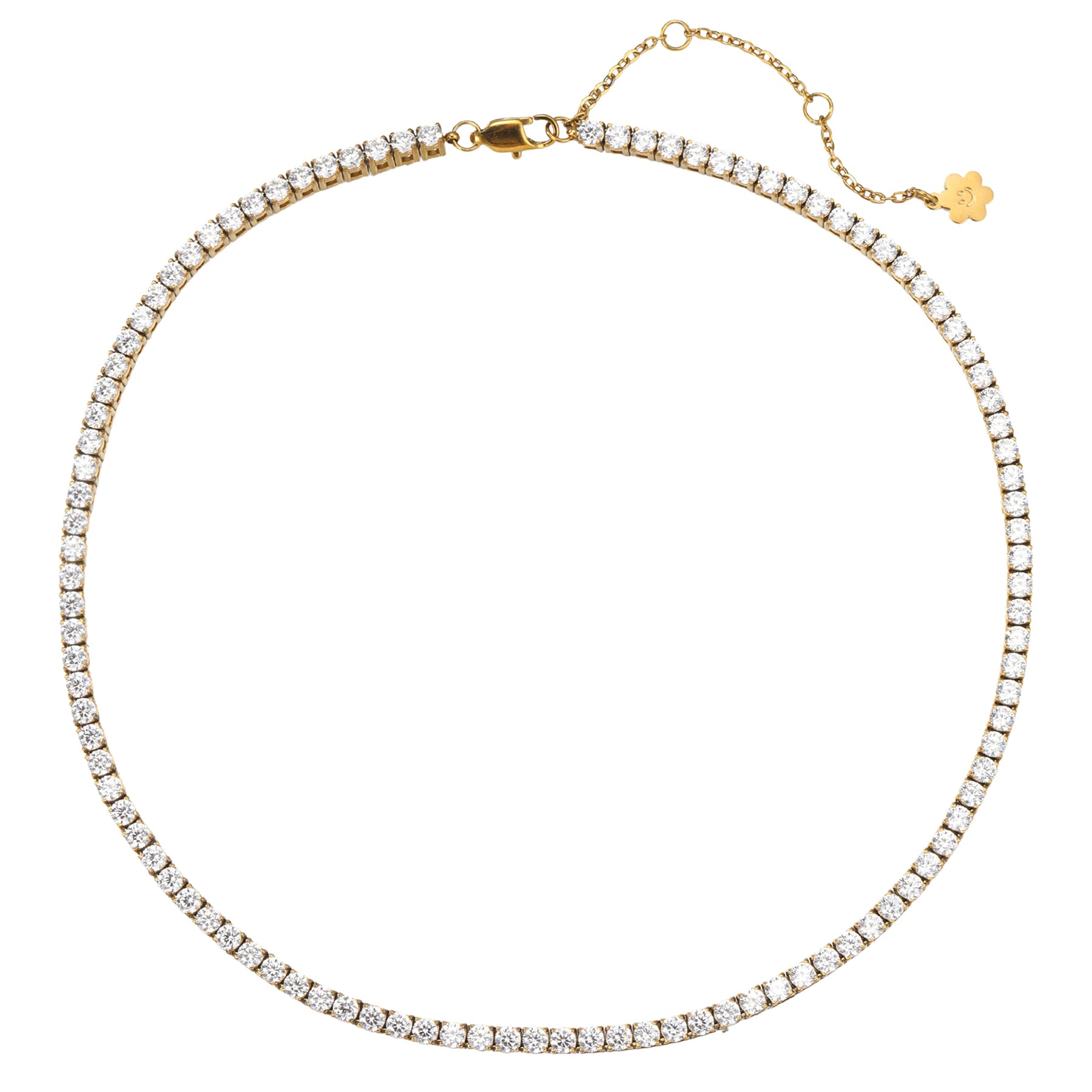 Choker Tennis Cristal – Waterproof
