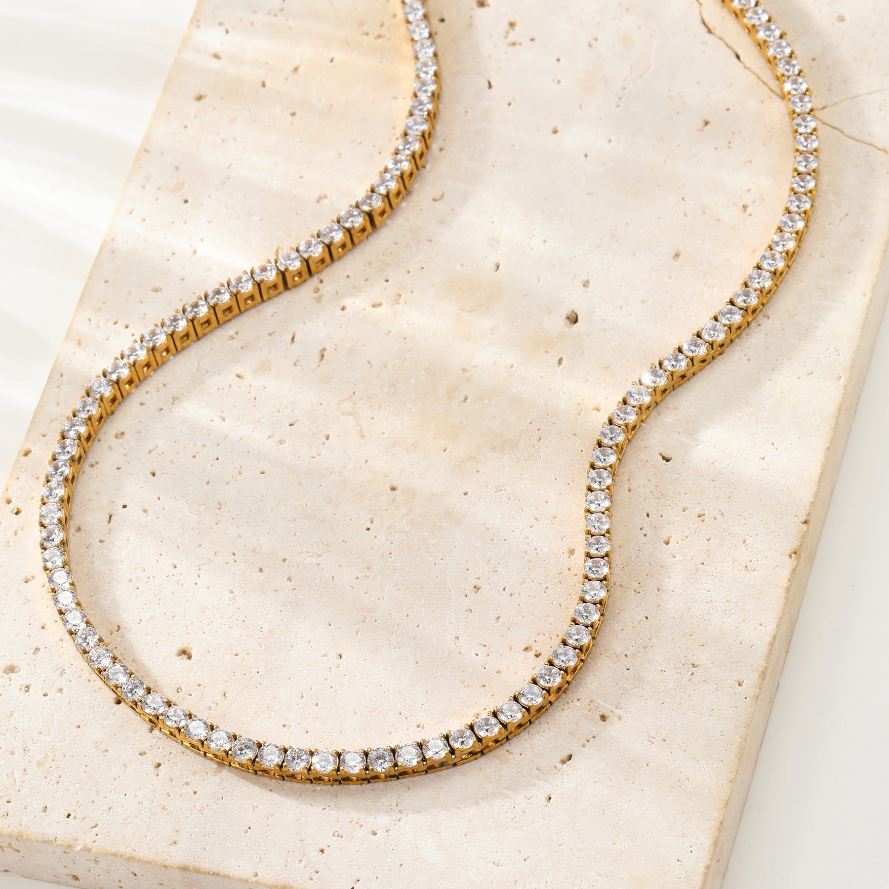Choker Tennis Cristal – Waterproof