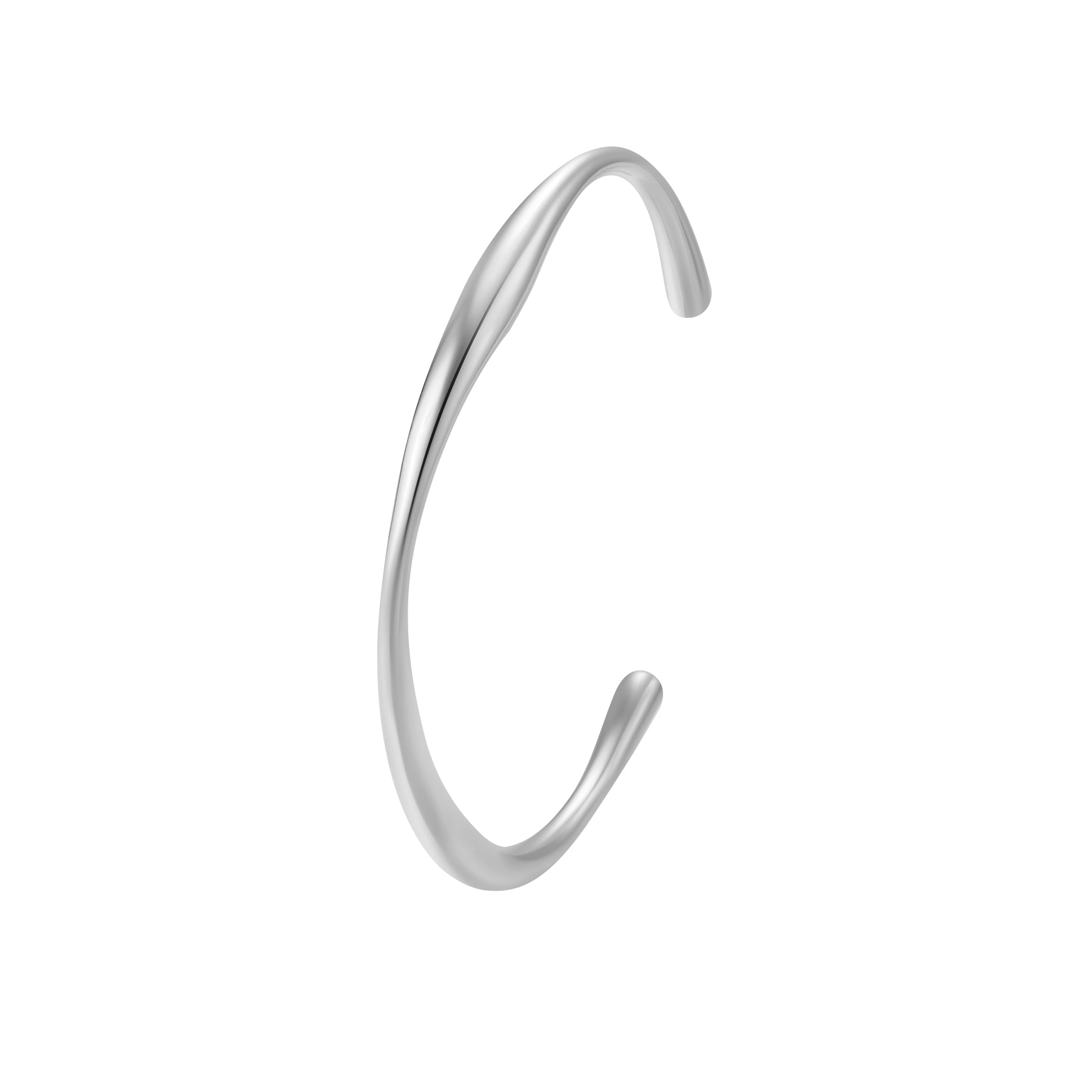 Curve Open Cuff Bracelet