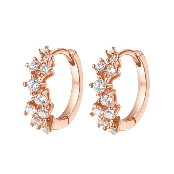 Pendientes Huggie Constelación Plata de Ley 925
