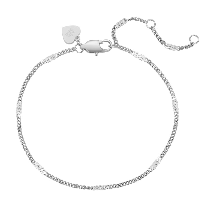 Pulsera Cadena Plana Fina – Waterproof