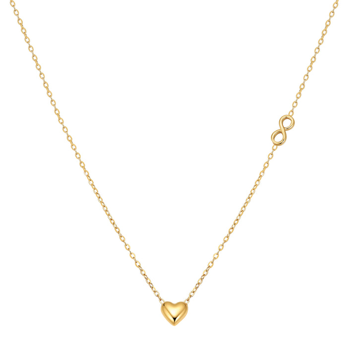 Collar Corazón Infinity Delicado – Waterproof