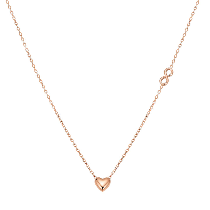 Collar Corazón Infinity Delicado – Waterproof