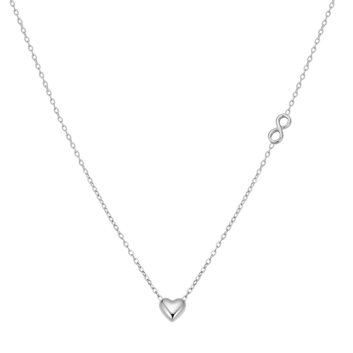 Collar Corazón Infinity Delicado – Waterproof