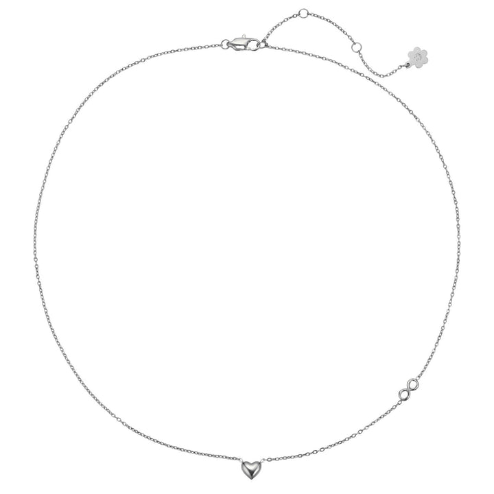 Collar Corazón Infinity Delicado – Waterproof