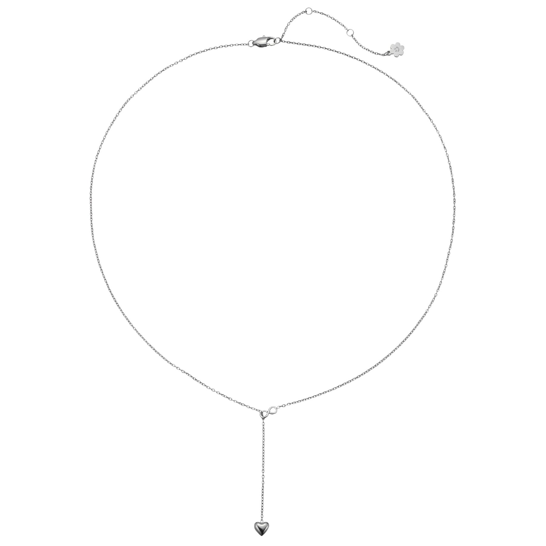 Dainty Infinity Heart Y Necklace Waterproof