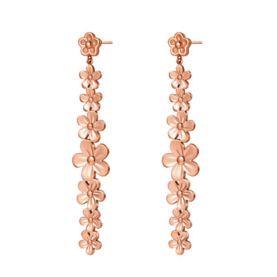 Boucles d’oreilles Pendantes Cascade Marguerites Waterproof