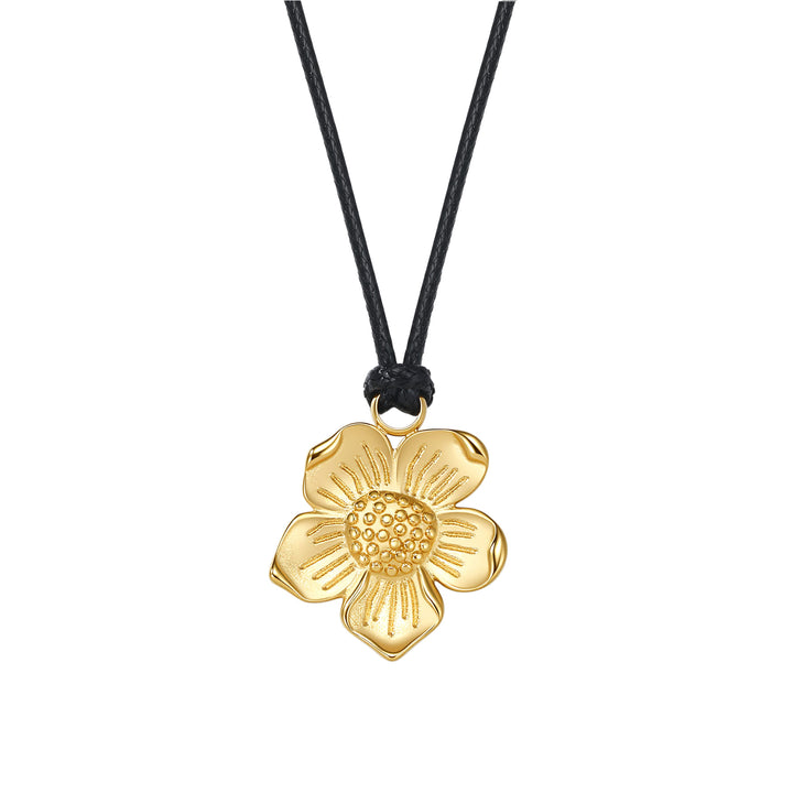 Collier Cordon Charm Marguerite – Waterproof