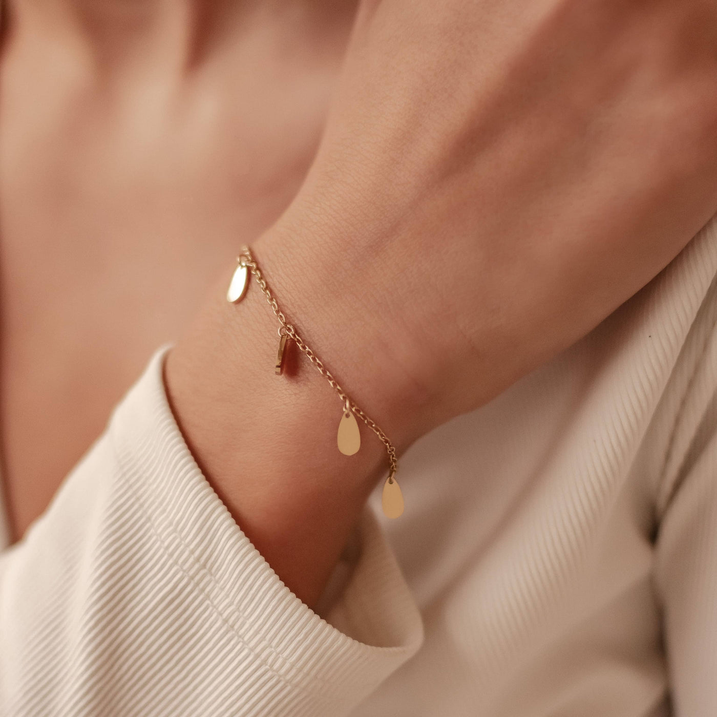 Bracelet Charm Goutte Waterproof