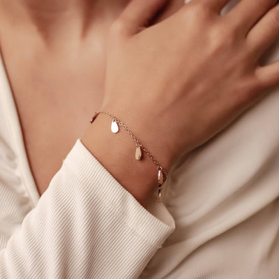 Bracelet Charm Goutte Waterproof