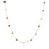Collar Cuentas Multicolor Tonos Tierra Waterproof