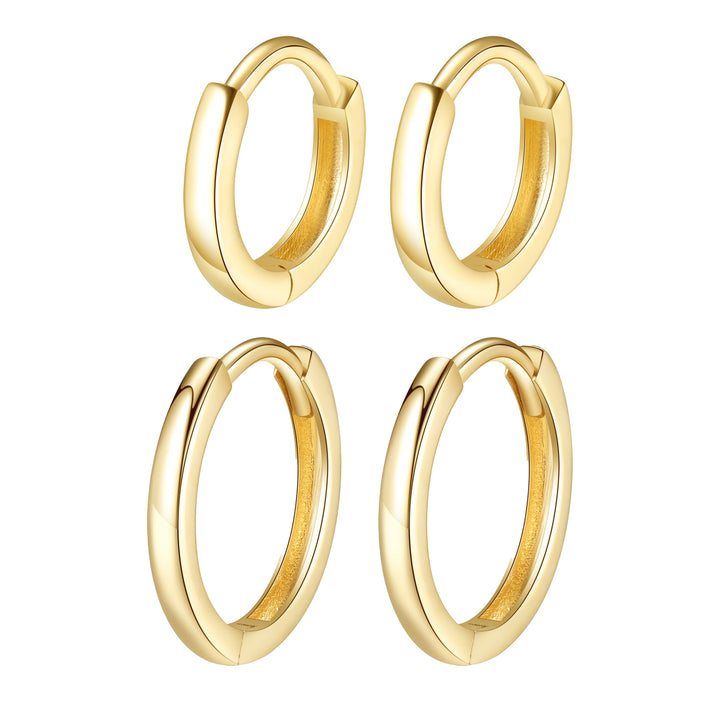 Set Pendientes Eternal Oro Macizo 14K