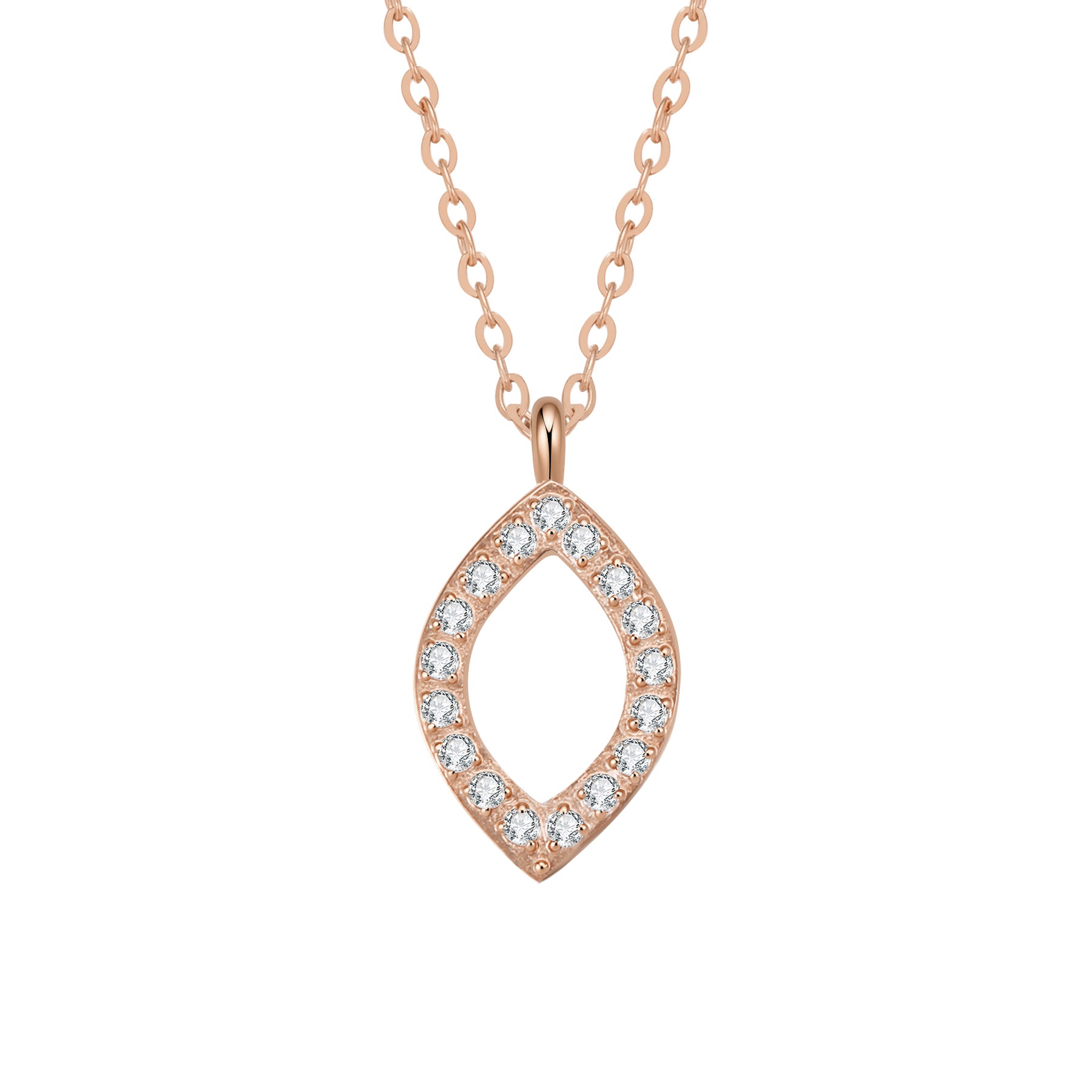 Friendship Soul Crystal Necklace Waterproof