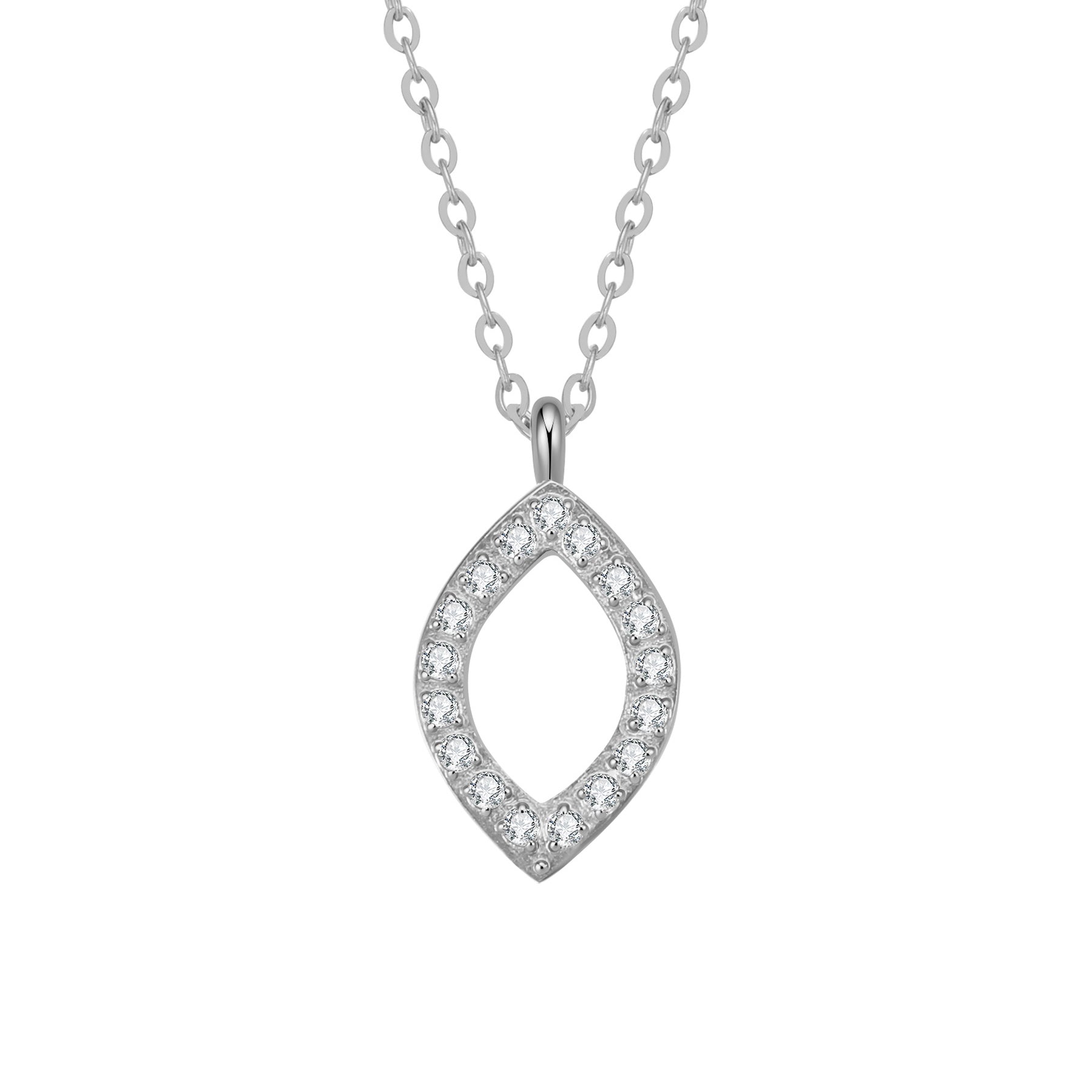 Friendship Soul Crystal Necklace Waterproof