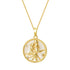 Gemini Zodiac Pendant Necklace