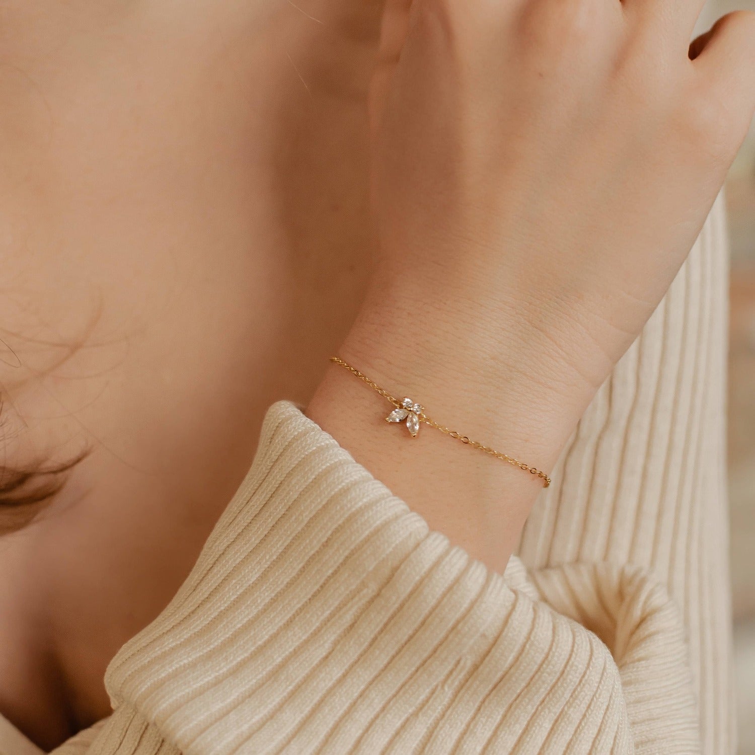 Ensemble Bijoux Pierre Présieuse Papillon Sterling Silver