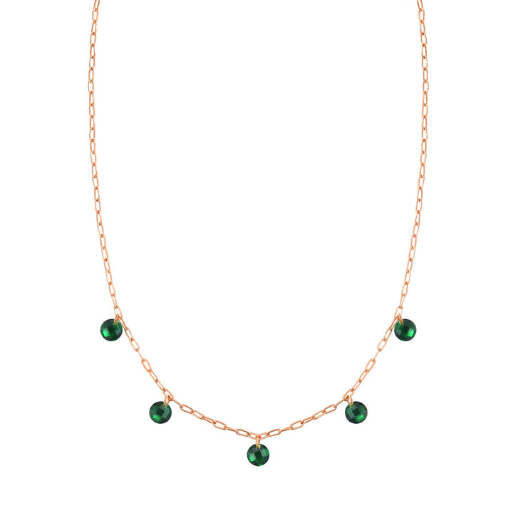 Collar Piedra Verde Waterproof
