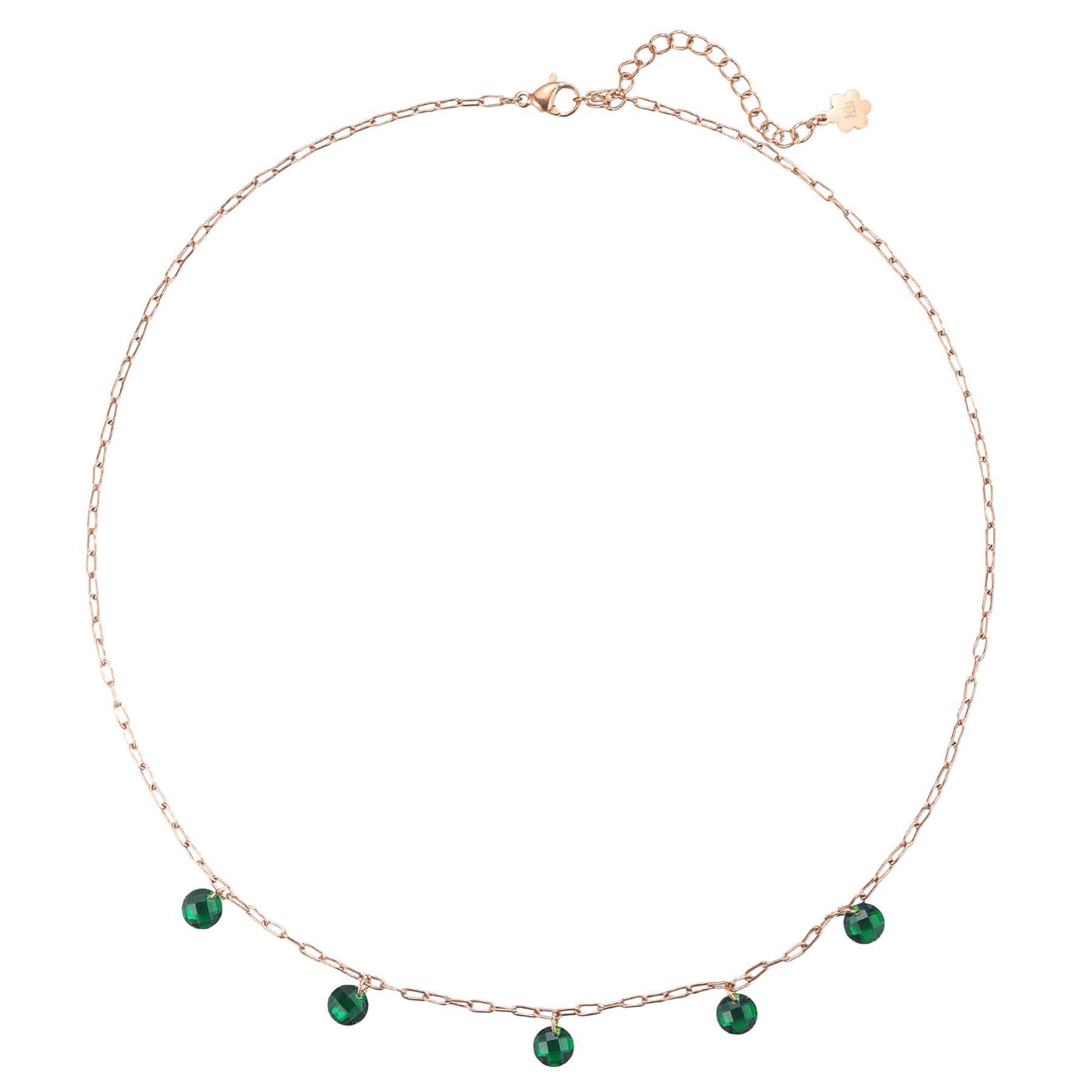 Collier Pierre Verte Waterproof