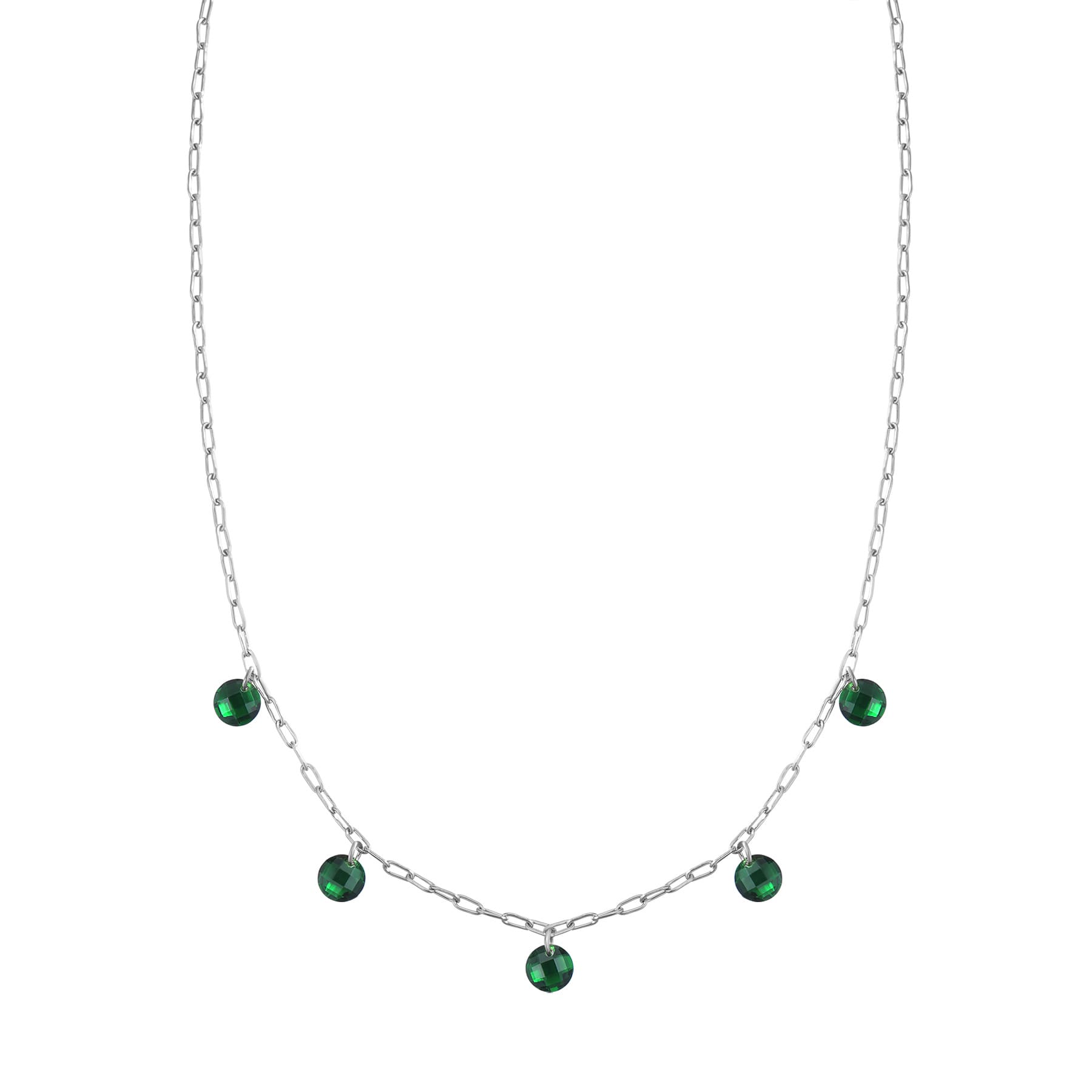 Collier Pierre Verte Waterproof