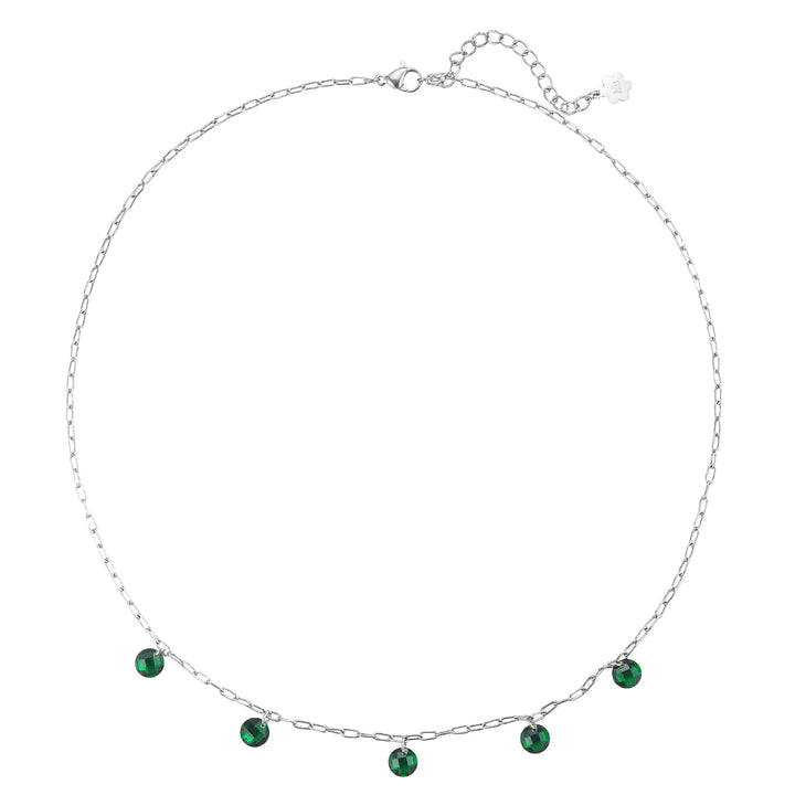 Collar Piedra Verde Waterproof