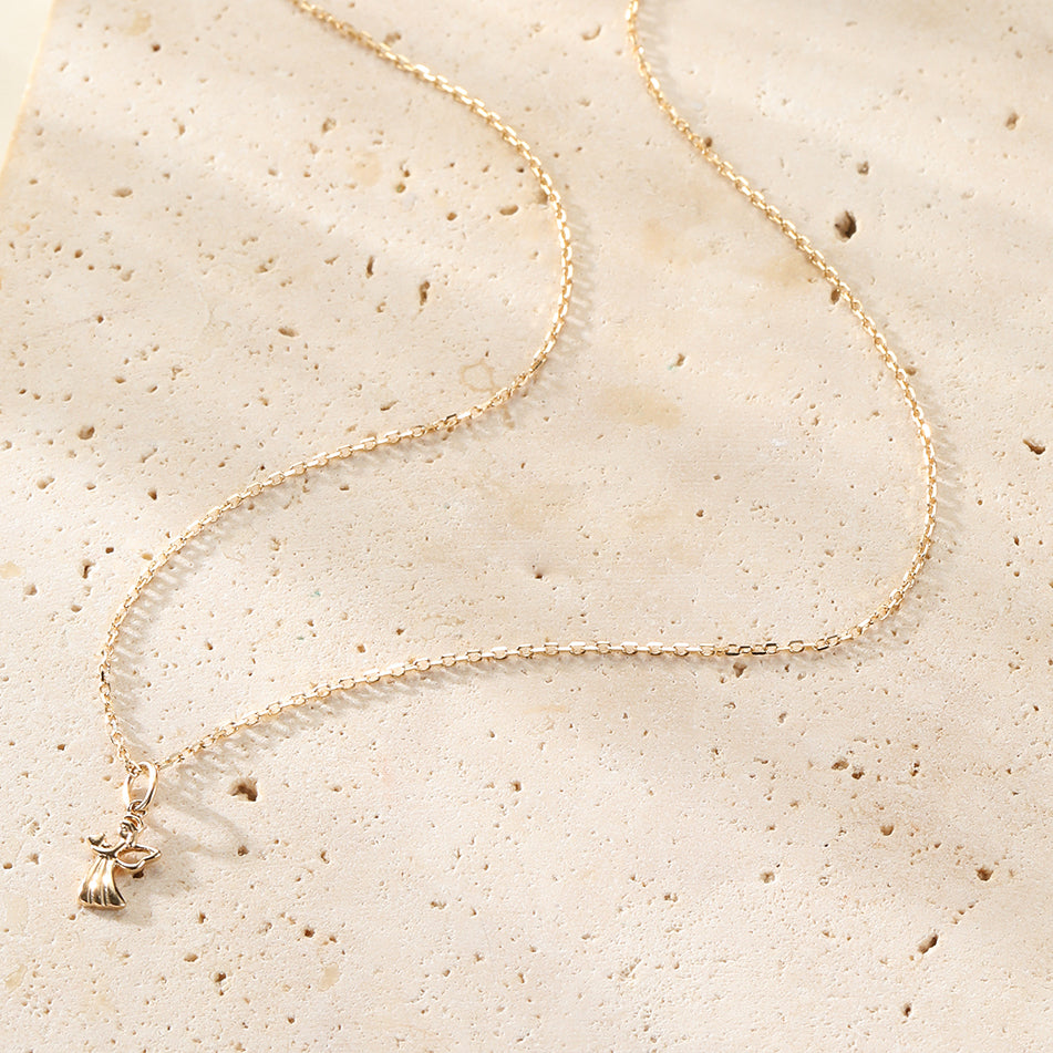 Collier Ange Gardien 14K