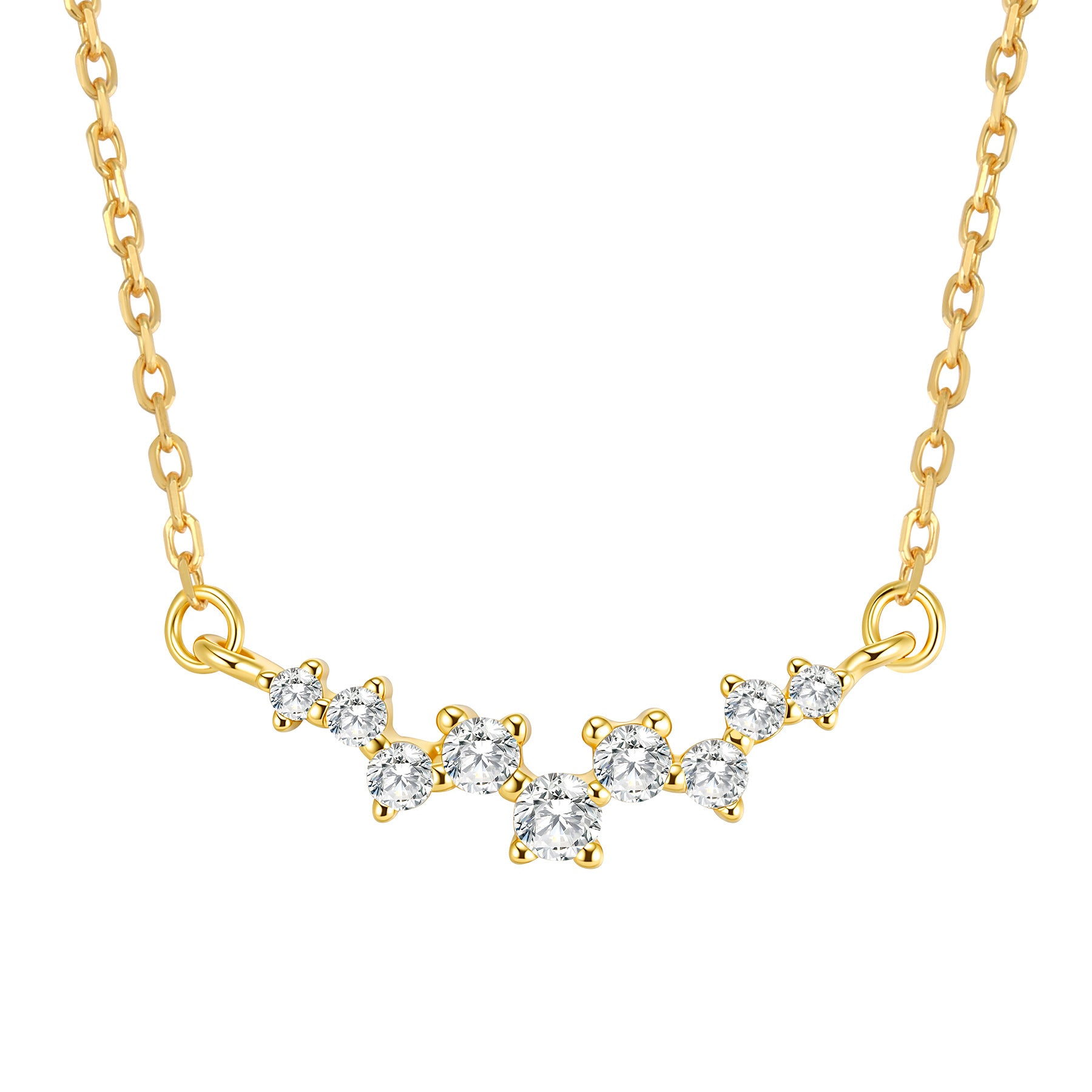 Collar Brillo Infinito Plata de Ley