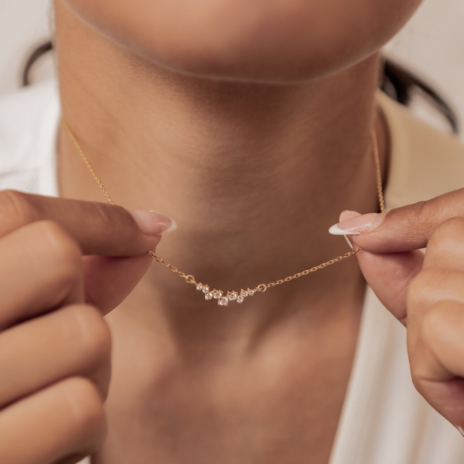 Infinite Shine Necklace Sterling Silver