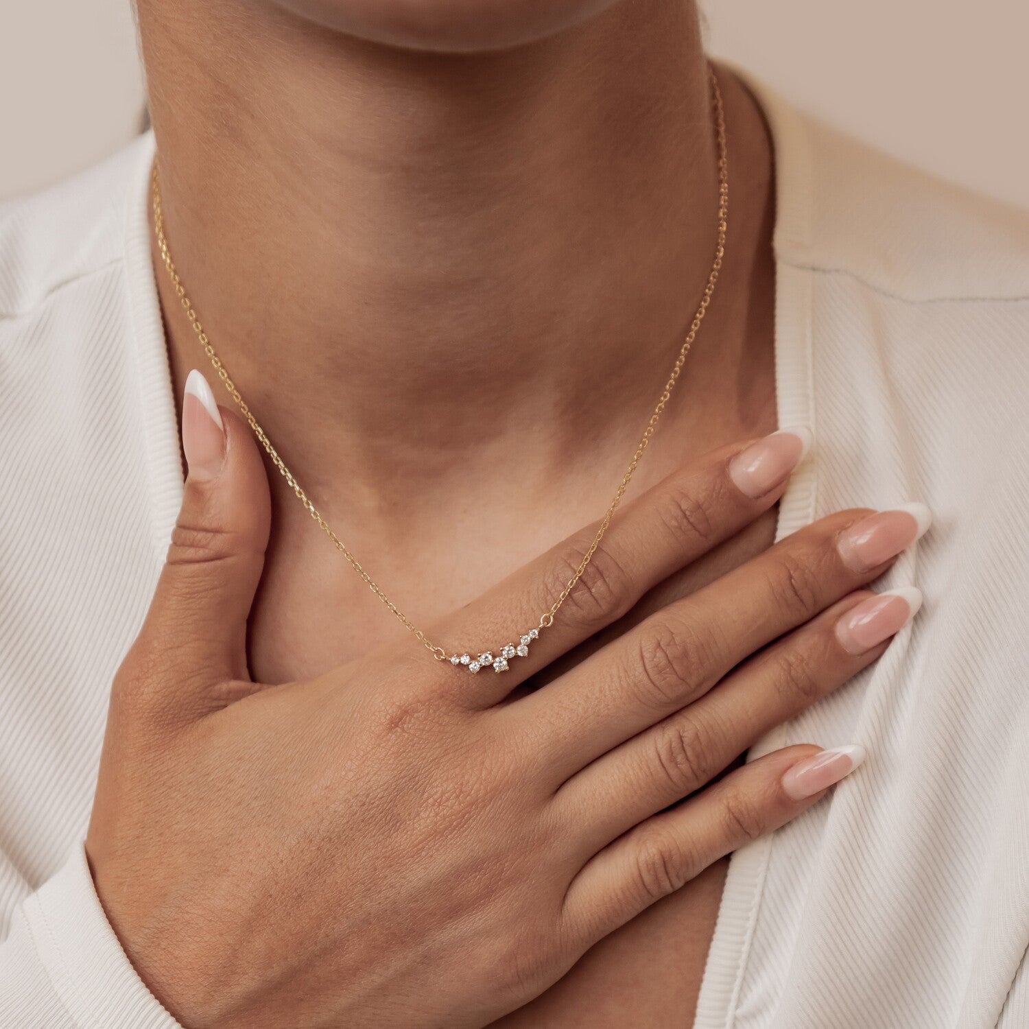 Collar Brillo Infinito Plata de Ley