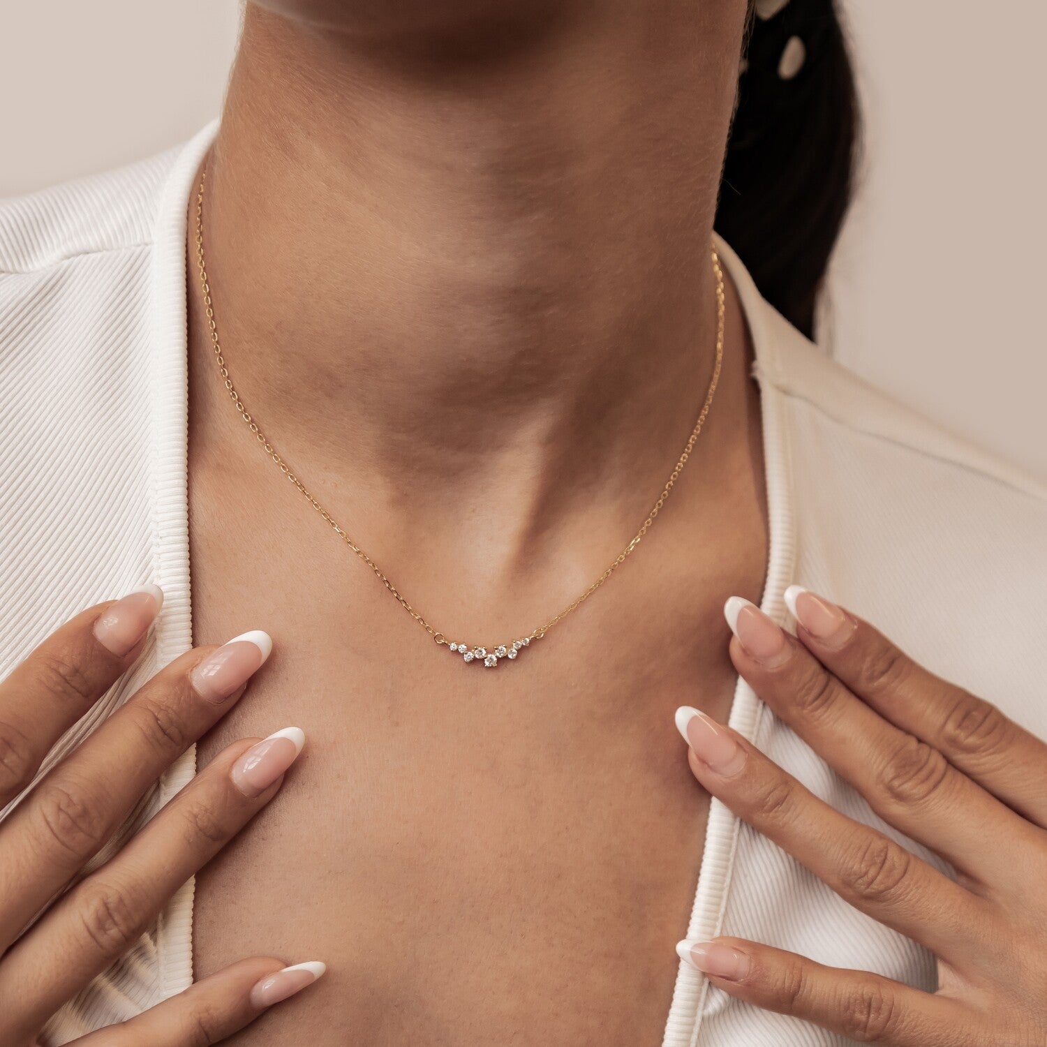 Collar Brillo Infinito Plata de Ley