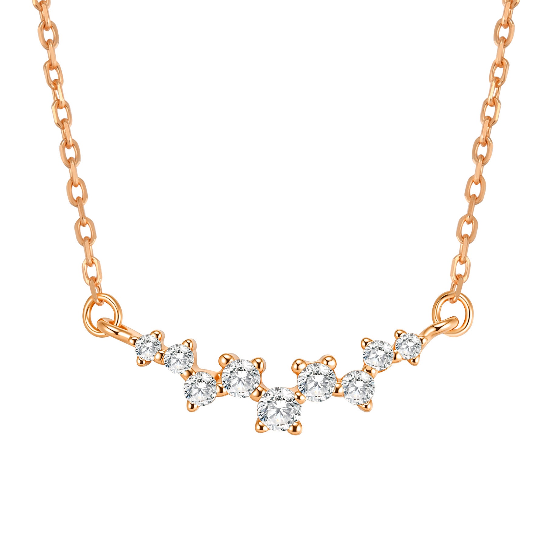 Collar Brillo Infinito Plata de Ley