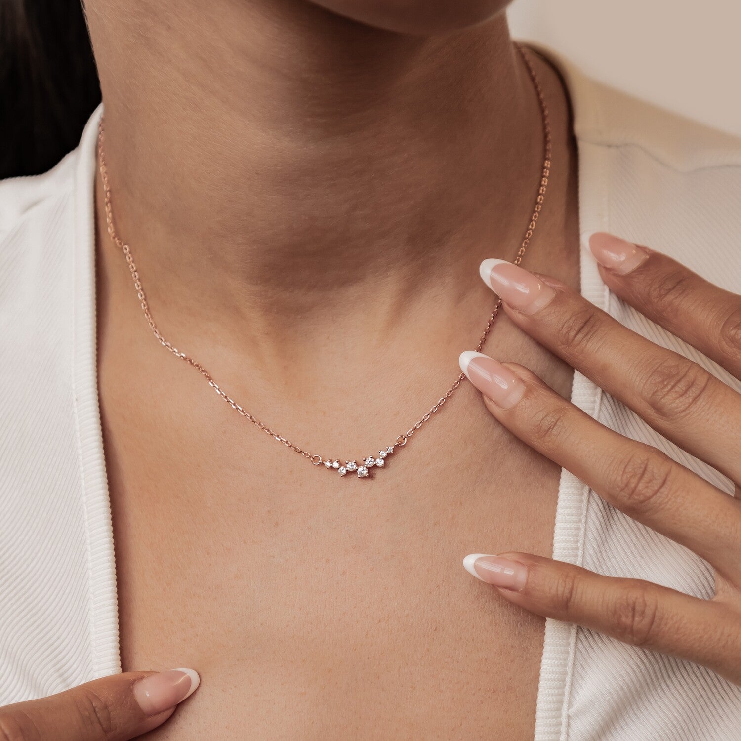 Infinite Shine Necklace Sterling Silver